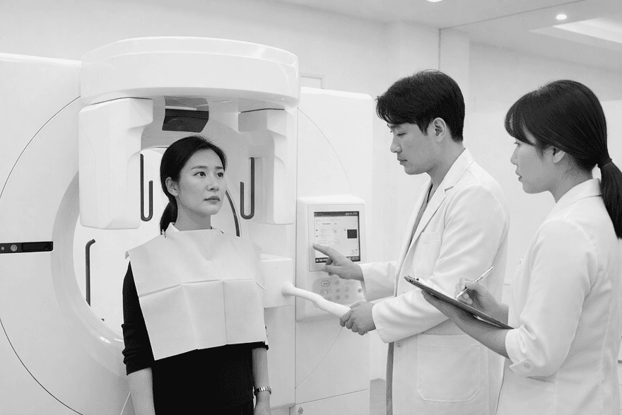 의료진 상담 장면